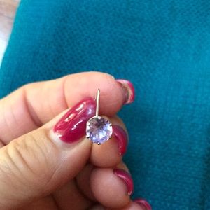 Sterling Silver Amethyst Earrings